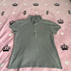 Aeropostale Women’s Grey Polo Shirt